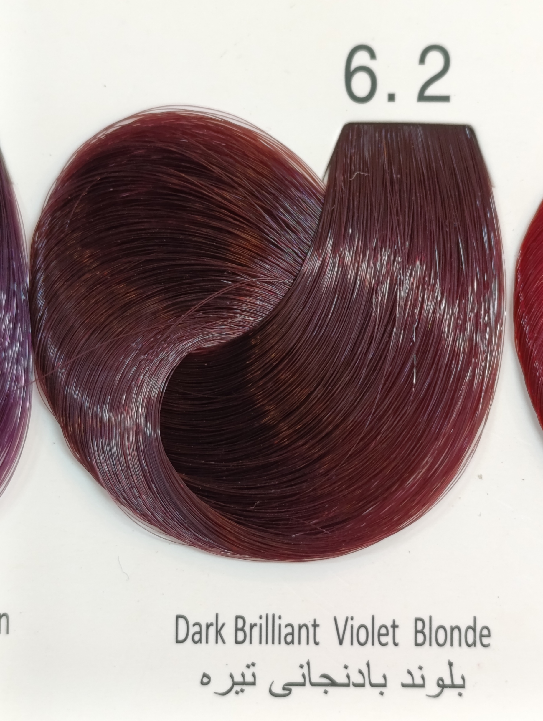 ۶.۲ بلوند بادمجونی تیره
