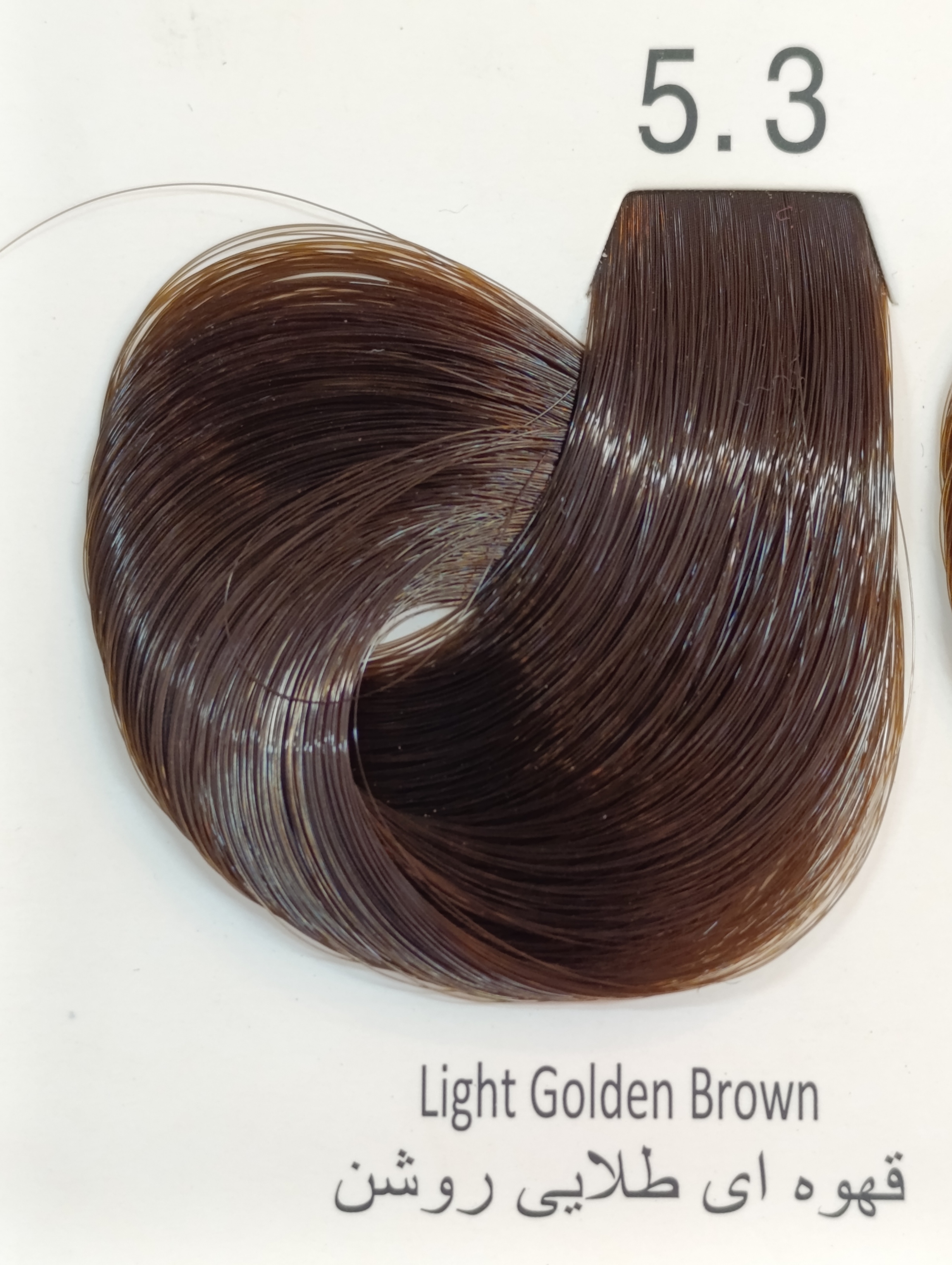 ۵.۳ قهوه‌ای طلایی روشن