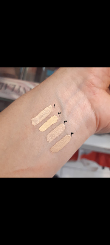 رنگ بندی کانسیلر قلم دار الیزکیتا