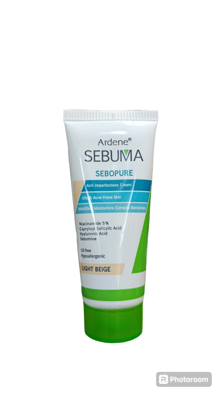 کرم پودر تخصصی پوست خیلی چرب سبوما