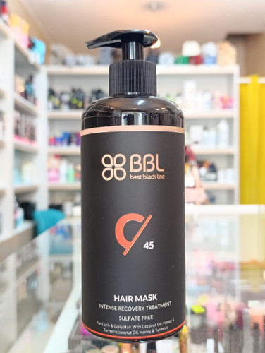 ماسک موی آسیب دیده و خشک داخل حمام بست بلک لاین bbl c45