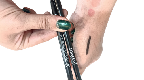 تست مداد چشم ضد حساست و بادوام کانسپت