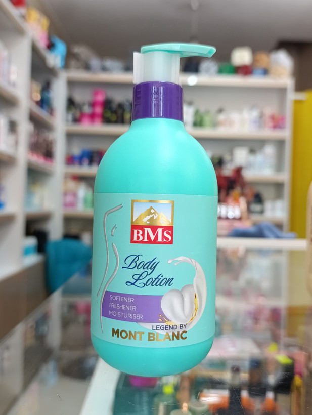 لوسیون بدن رایحه مونت بلنک لجند مشکی بی ام اس