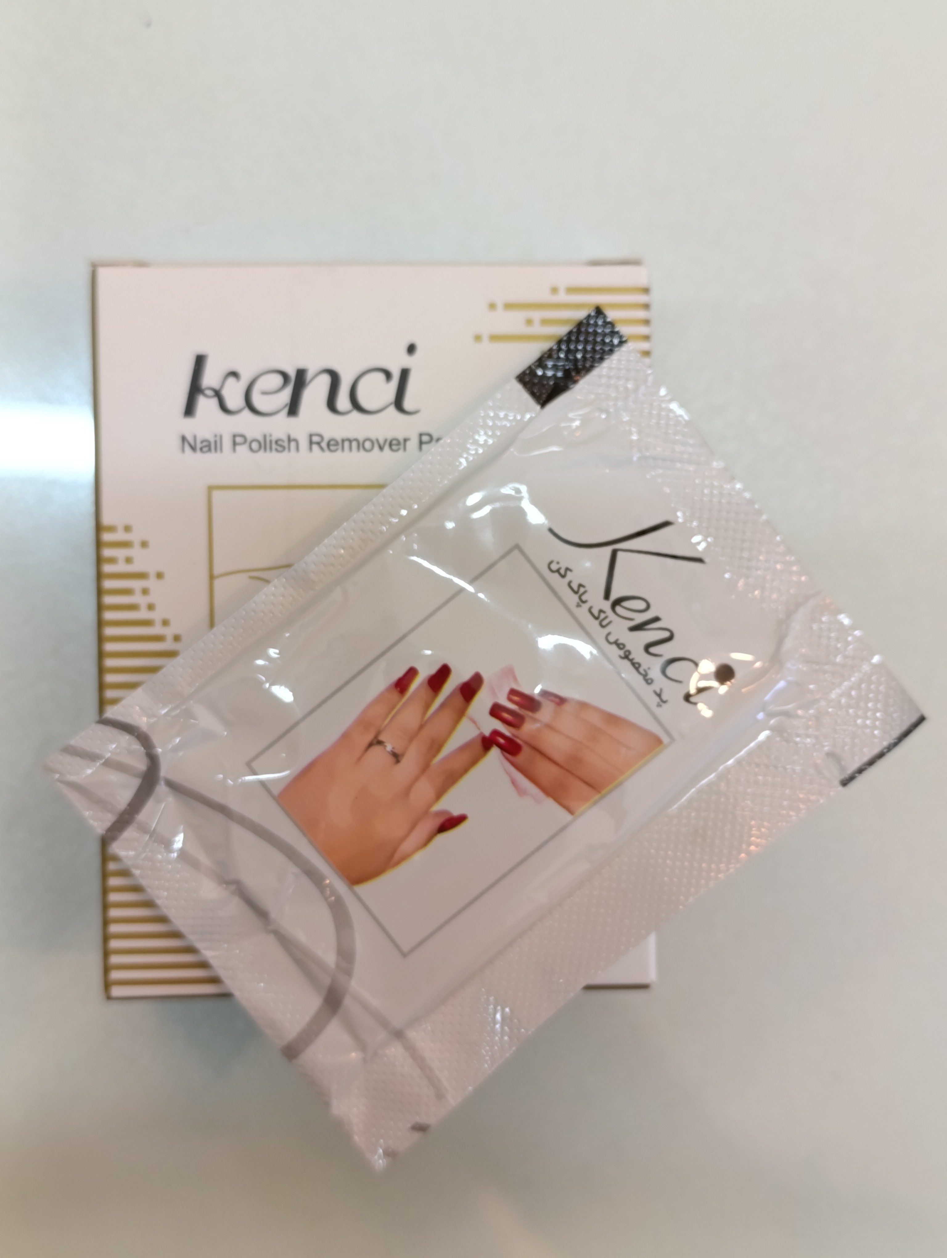 لاک پاک کن کیفی ورقه ای کنسی