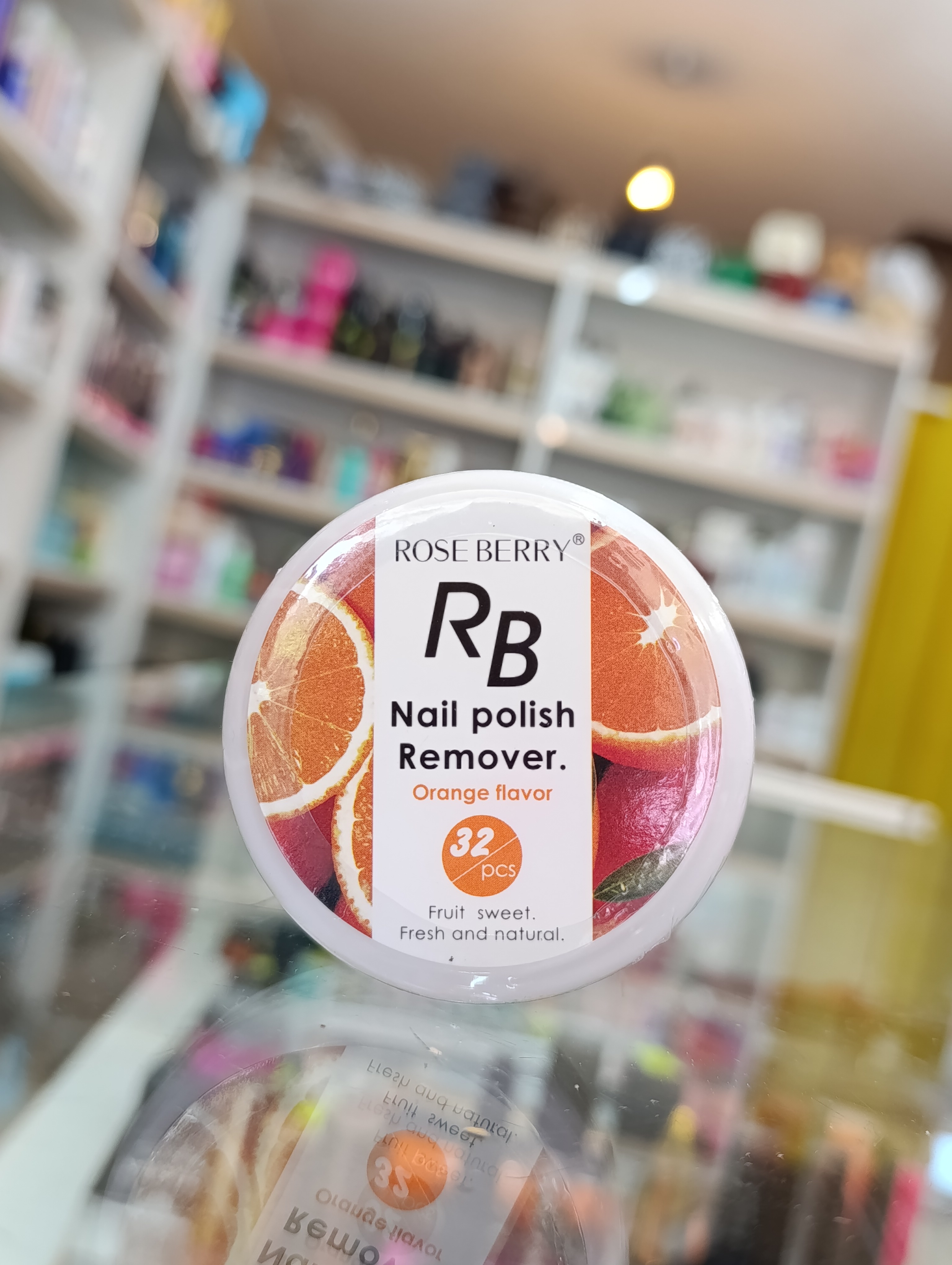 لاک پاک کن رز بری رایحه پرتقال