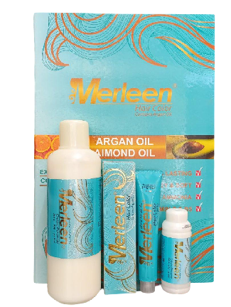 رنگ مو و اکسیدان مرلین