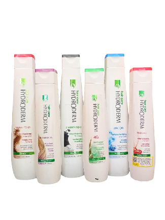 شامپو درمانی ، تقویت کننده ، درخشان کننده ، خوشبو و ضد آلودگی هوا هیدرودرم