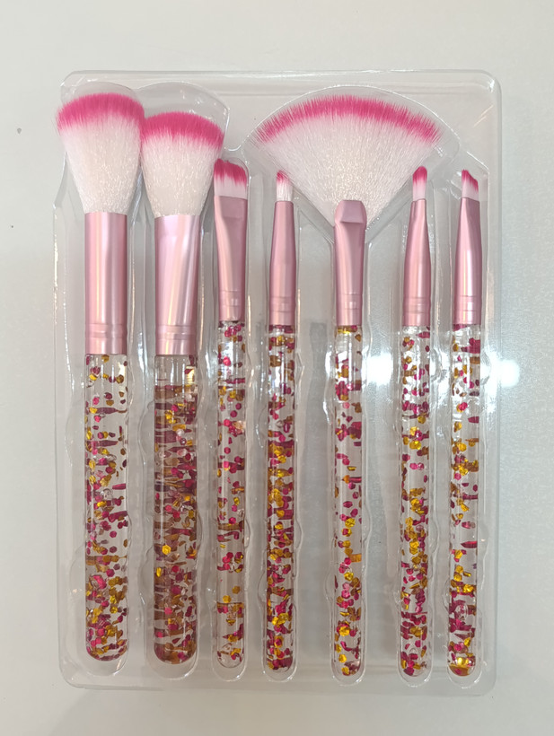 ست براش ۷ تکه قرمز