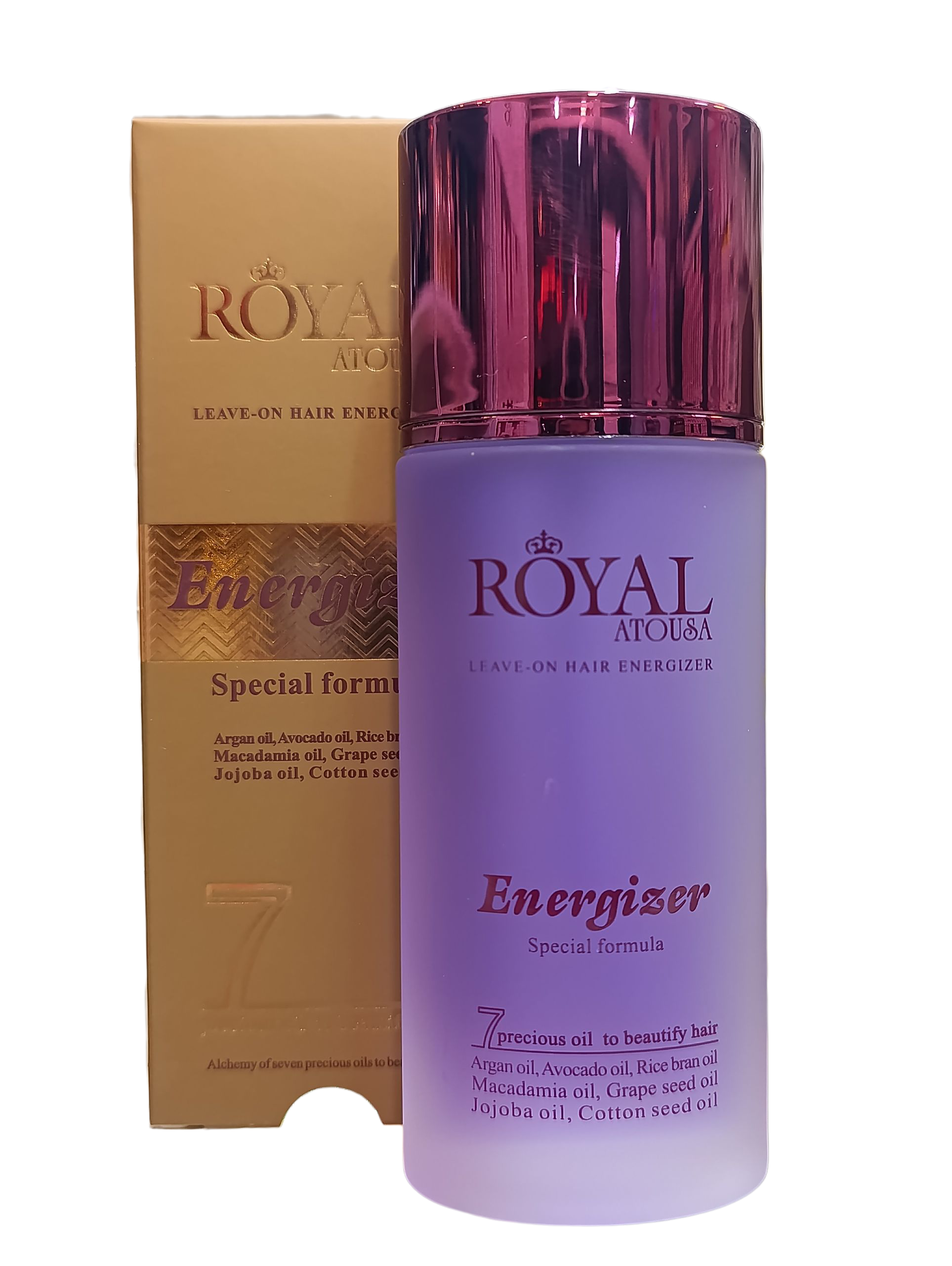 سرم تقویت کننده و بازسازی کننده قوی موی انرزایزر آتوسا رویال ۸۰ میل