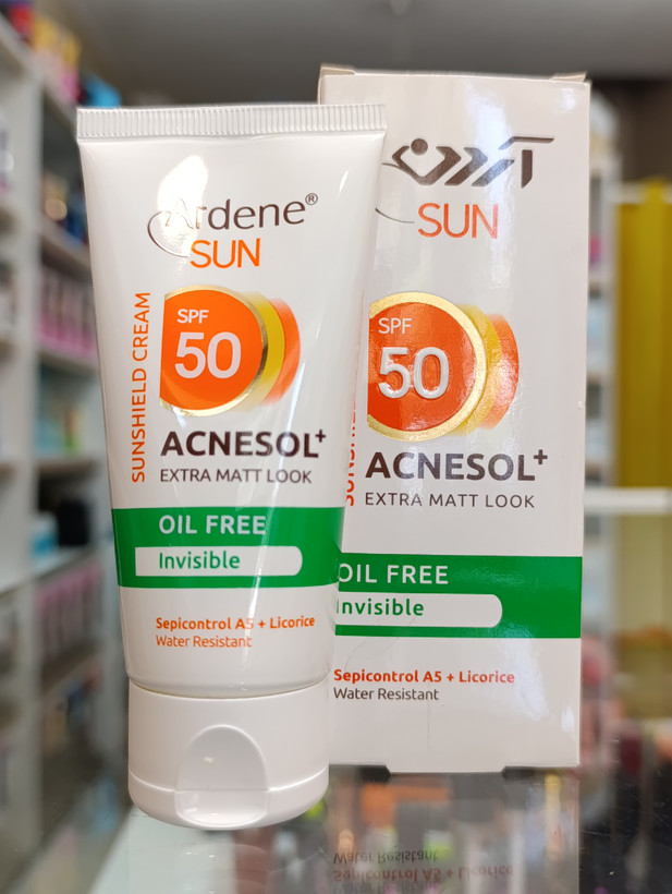 ضدآفتاب آکنه سول مخصوص پوست چرب آردن