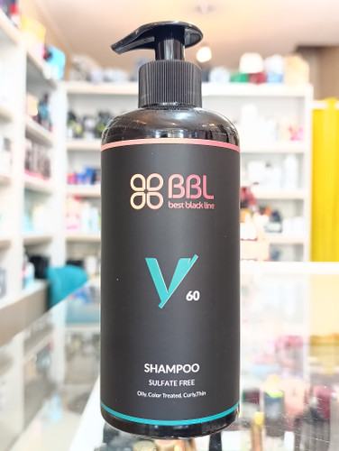 شامپو مخصوص موی فر بست بلک لاین ۵۰۰ میل سری v60
