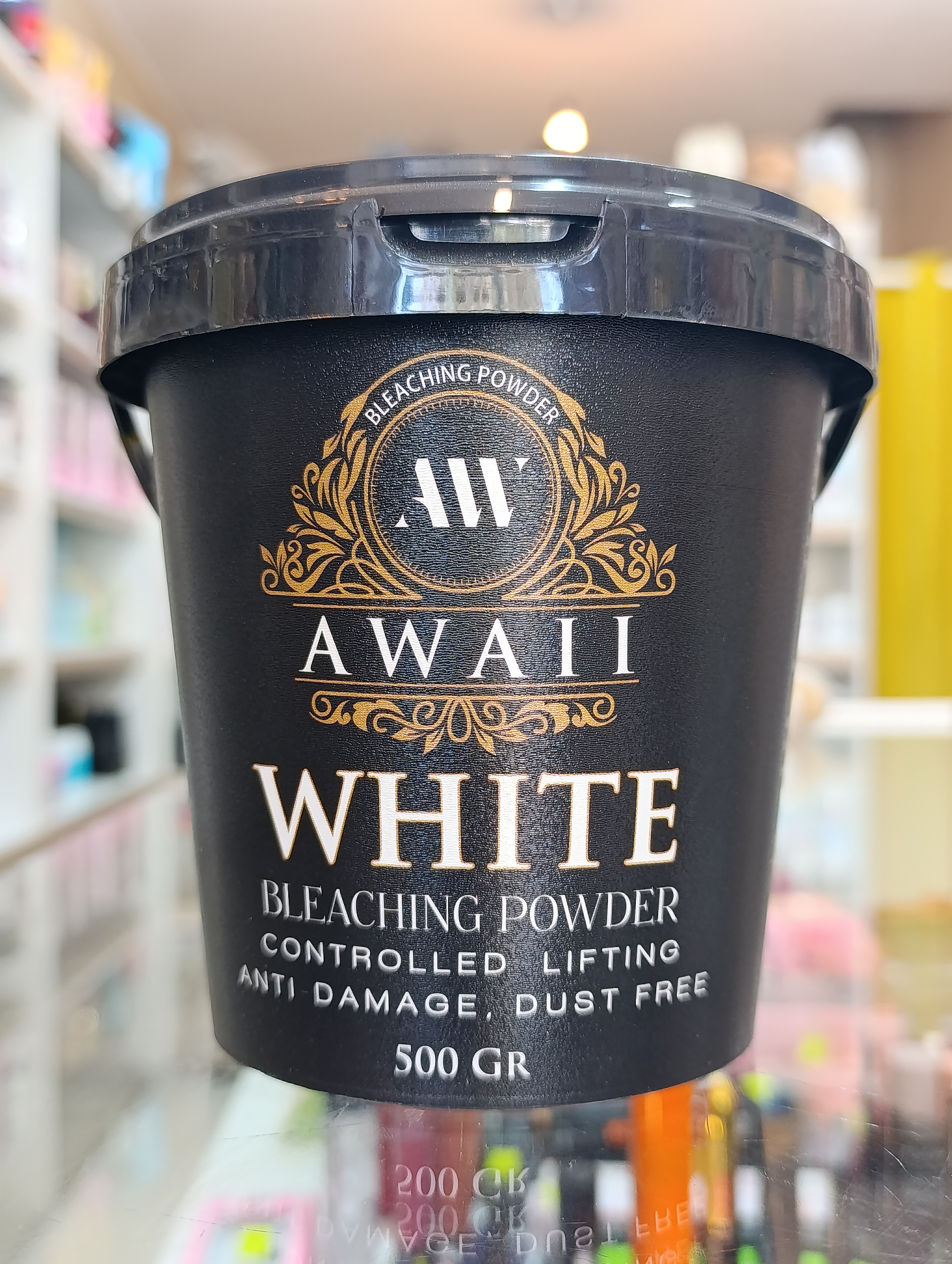 پودر دکلره سفید آوایی سطلی ۵۰۰ گرم