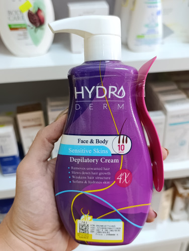 کرم موبر صورت و بدن جهت پوست حساس هیدرودرم ۳۳۰ گرم