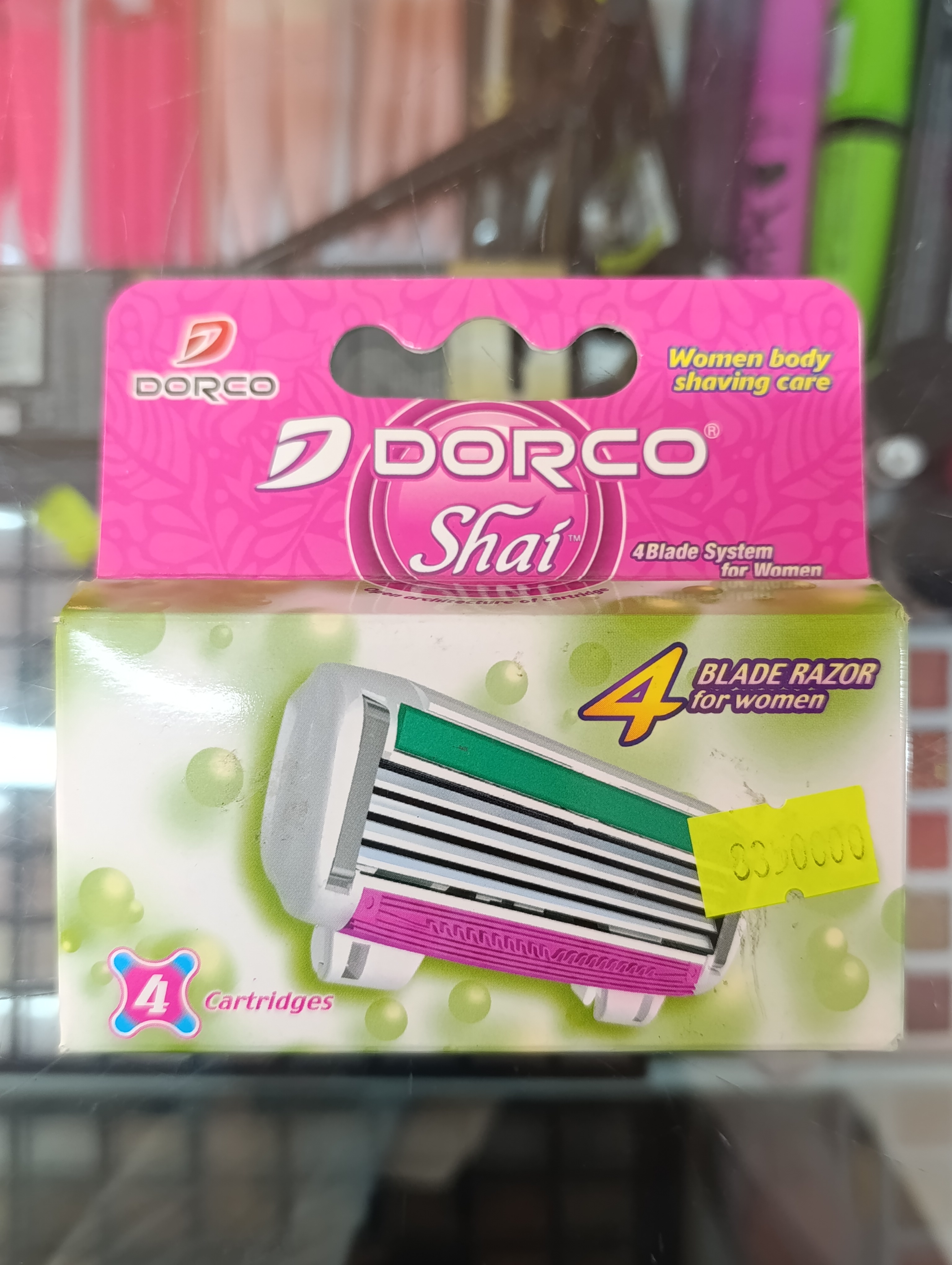 تیغه یدک ۴ تایی خودتراش دورکو زنانه و مردانه اورجینال